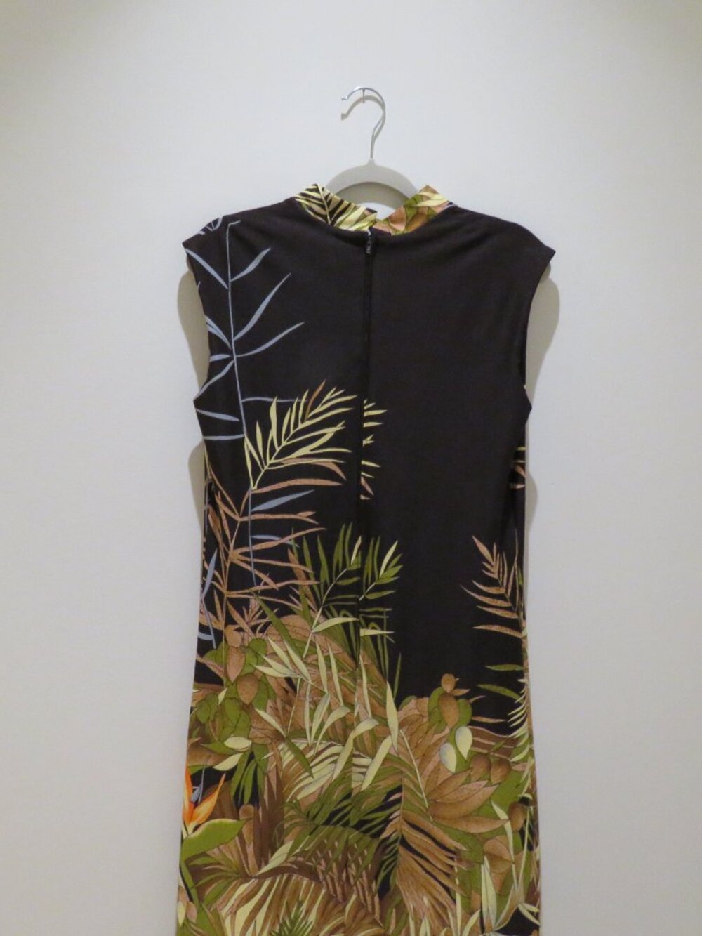 VINTAGE WALTAH CLARKE'S HAWAII Hawaiian Muumuu Floral Maxi Dress Retro Tropical - Picture 11 of 14